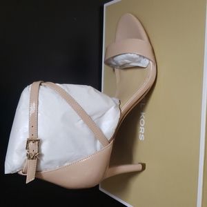 Michael Kors 6.5 Ava Mid Sandal LT Blush